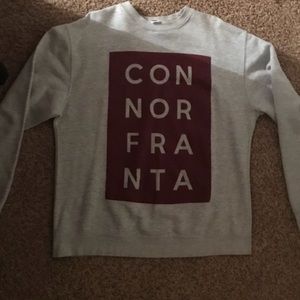 vidcon connor franta sweatshirt ( never worn)